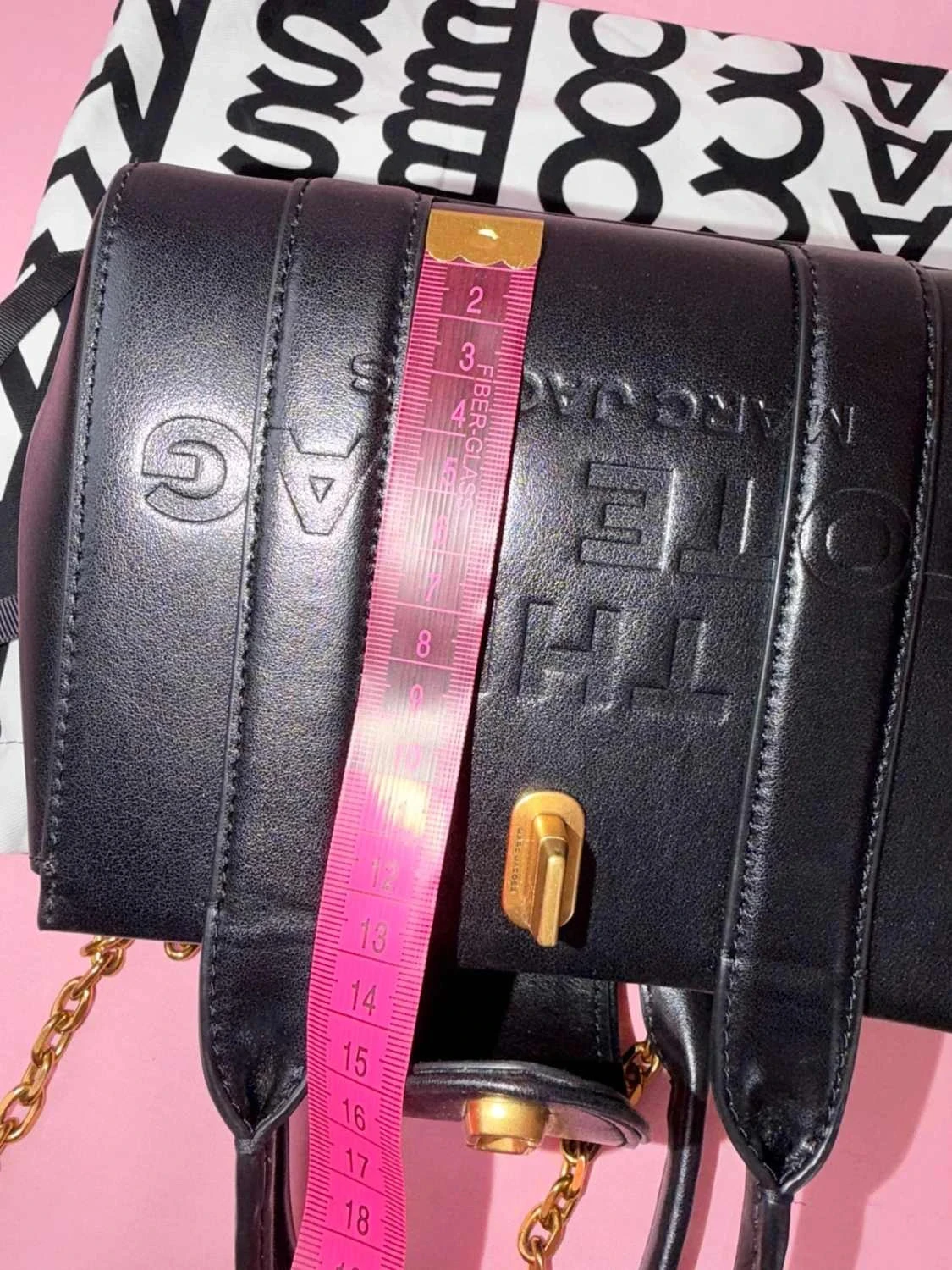 Mini Crossbody-tas Marc Jacobs zwart – photo 19
